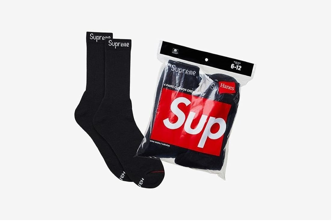 supreme box logo socks