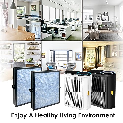 Flintar MK04 True HEPA Replacement Filter, Compatible With AROEVE Air Purifier MK04, MG04JH And