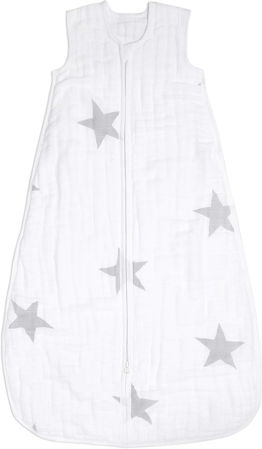 aden + anais Baby Mid-Season Sleeping Bag, 4 Layers of 100% Cotton Muslin, Wearable Swaddle Blanket for Girls & Boys, Breathable Newborn Sleep Sack, TOG Rating 1.5, 6-18 Months, twinkle