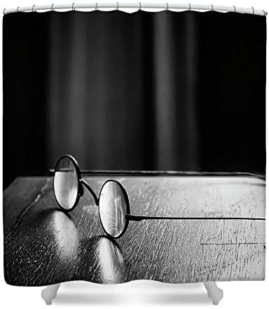 Pixels Shower Curtain (74" x 71") Eyeglasses - Spectacles