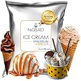 AussieBlends Premium Vanilla Dairy Ice Cream Mix Powder For Soft Serve, Gelato, Rolled Ice Cream, Liquid Nitrogen, and Frozen Desserts | 1-Pack, 3.3 lb, Imported