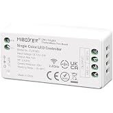 LGIDTECH FUT036S Single Color LED Strip Light Controller,Input DC 12-24V,Output Max 12A