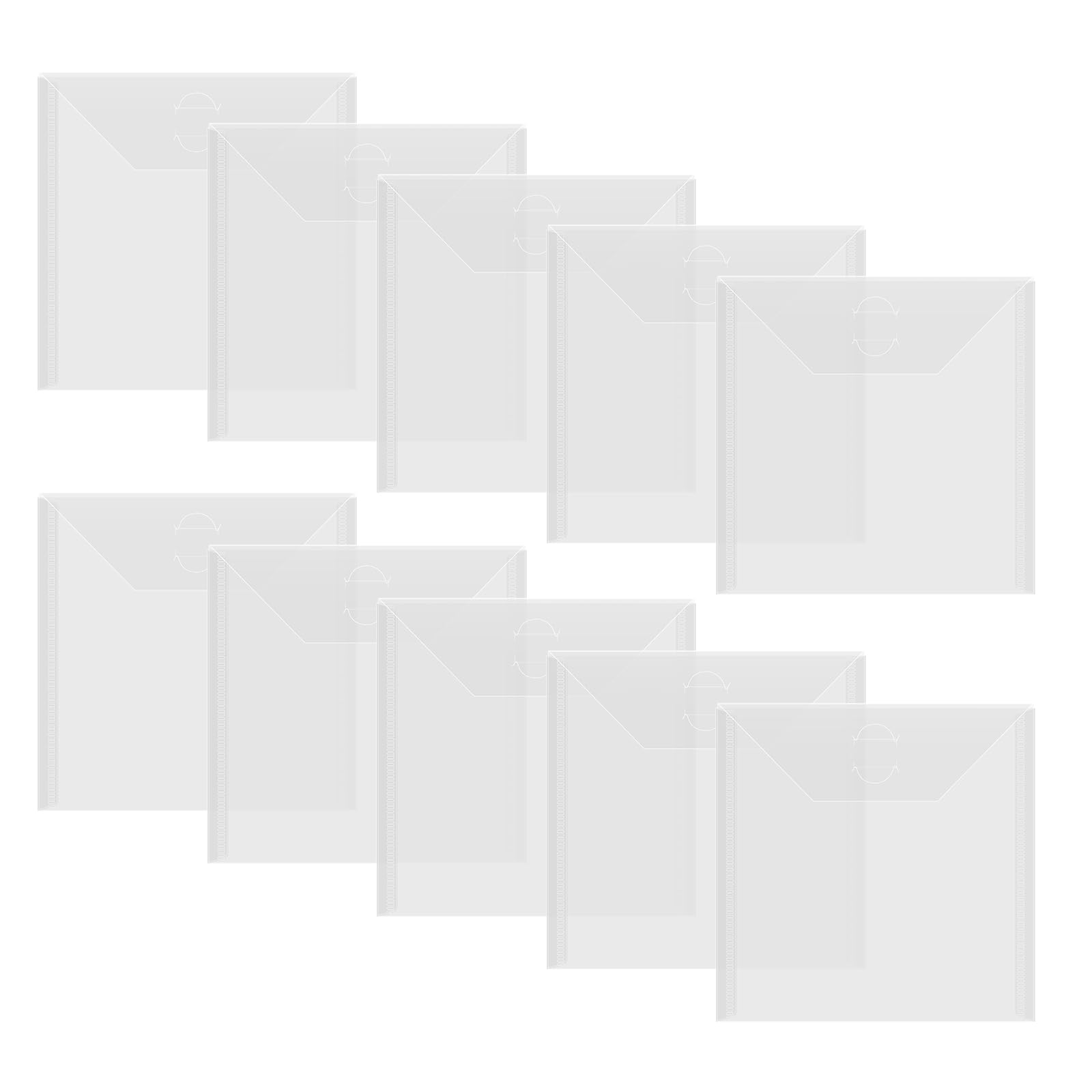 20 Pcs 6.4x6.4 Stamp & Die Storage Pockets Resealable Clear Plastic Seal Bags Storage Case for Cutting Dies Stencil Album Stamp Crafts DIY Scrap Booking Paper Card Craft Cutting Dies Card Making