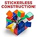 Brybelly 3 X 3 Stickerless 6-Color Puzzle Cube Engineered for Speed Solving
