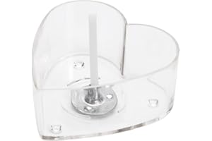 CandMak Tea Light Candle Cups, 50pcs Clear Polycarbonate Plastic Empty TeaLight Mold Tin Container with 50pcs TeaLight Candle