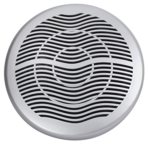 Rockville MS10LS 10" 2400 Watt Silver Marine/Boat 10" Subwoofer with LED+Remote