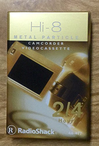 Hi-8 Metal Particle Camcorder Videocassette2/4 Hours