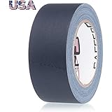 REAL Professional Premium Grade Gaffer Tape by Gaffer Power - Made in the USA - Black 2 Inch X 30 Yards - Heavy Duty Gaffers Tape Plus - 11.5 mils - Better than Duct Tape - Powerful Adhesive Tape