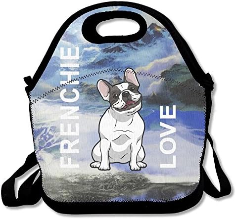 Kkajjhd Frenchie Love Tote Bags And Velcro Tote Bags, Travel And Picnic For Adults, Boys And Girls (cats)