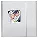 Neil Enterprises Inc. White Faux Leather Single CD/DVD Supreme Holder w/ 2.5