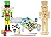 MasterPieces Works of Ahhh... Holiday Craft Set - Nutcracker Drummer Wood Paint Kit Large