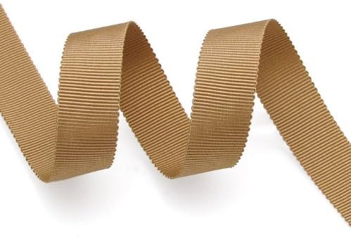 Grosgrain Ribbon 5/8-Inch Taupe by 50 Yards