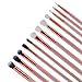 Start 12 pcs/Sets Makeup Brush Set for Eye Shadow Foundation Eyebrow Lip (Pink)