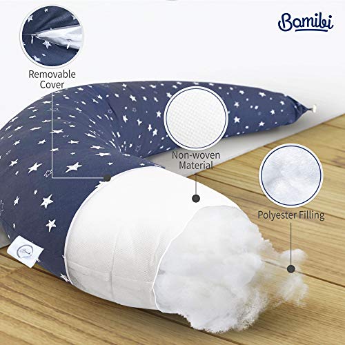 Bamibi® Pregnancy Pillow Full Body Support Maternity Pillow for Sleeping Providing Support
