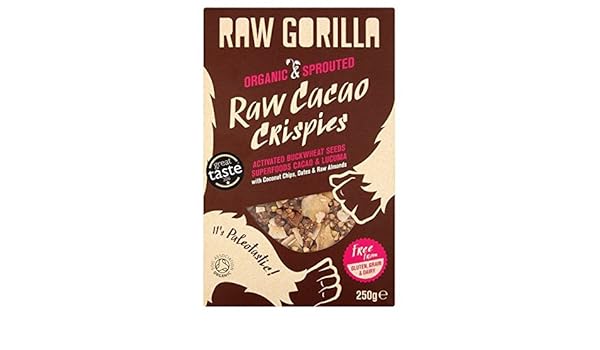 Amazoncom Raw Gorilla Cacao Crispies 250g 055lbs - 