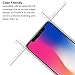 iPhone X Screen Protector Glass, VPR Premium 9H Hardness 2.5D Tempered Glass with [Highly Responsive] [No-Bubble Installation] for Apple iPhone X / iPhone 10 [Case Friendly] - [3 PACK] (3Pack)
