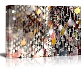Sea Shells on Strings - Canvas Art Home Art - 12x18 inches
