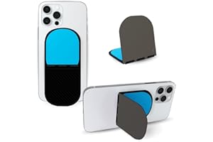 Flipstik 2.0 Foldable Adhesive Phone Mount – Sticks to Any Flat Surface – Hands Free Selfies, Videos, Car Mount, Phone Stand,