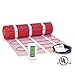 30 sqft Mat Kit, 120V Electric Radiant Floor Heat Heating System w/ Aube Programmable Floor Sensing Thermostat