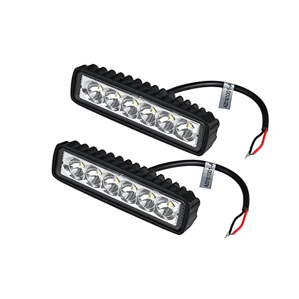 Oucan-LED-Light-Bar-18W-LED-Light-Work-Bar-Spot-Flood-Combo-LED-Lights-Driving-Fog-Lights-Off-Road-Lights-Car-Boat-Truck-Lamp2-Pack
