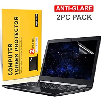 2PC Pack 15.6 inch Anti Glare Laptop Screen Protector for Notebook Computer Screen 15.6