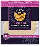 Siete Almond Flour Tortillas, 8 Tortillas per pack (6-Pack)