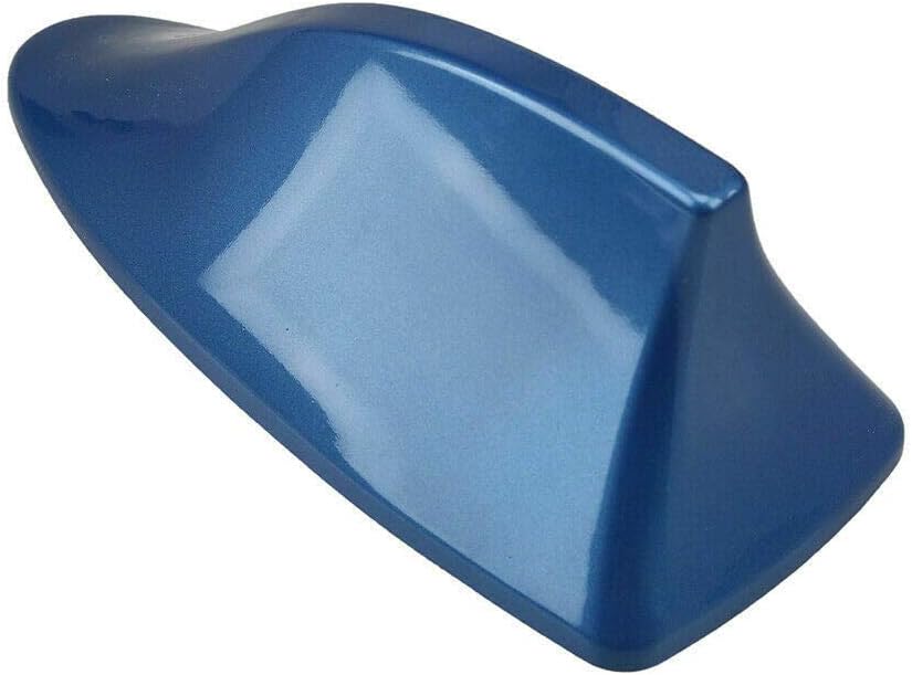 Universal Car Auto Shark Fin Roof Aerial Base Radio Signal [Blue]