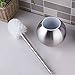 KES Toilet Brush, Toilet Scrubber with Bowl Holder (SUS 304 Stainless Steel) Brushed Toilet Bowl Brush, BTB200-2