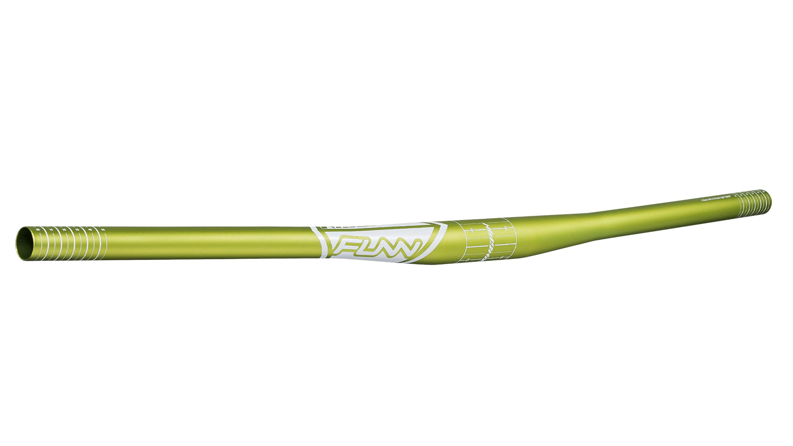 Funn Kingpin Mountain Bike Handlebar with Bar Clamp 31.8mm and Width 810mm, Tough and Lightweight Alloy Riser Handlebar for MTB, BMX and Road Bike, Rise 7mm MTB Handlebar (Green)