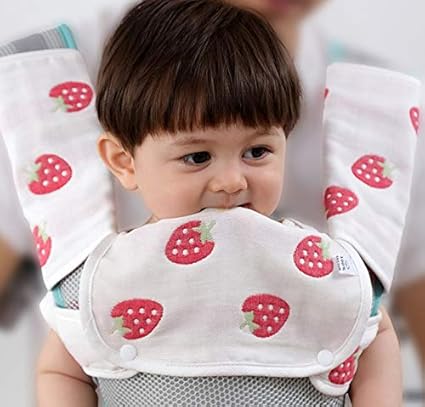 Amazon 抱っこ紐用よだれカバー 3枚セット 綿100 ガーゼ素材 柔らかい 赤ちゃん よだれパッド ベビーキャリア エルゴよだれカバー ベビーカー ミッキー 抱っこひも用よだれカバー ベビー マタニティ 通販