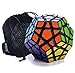 Aircee YJ Moyu Yuhu Megaminx Puzzle Cube Black With Bag