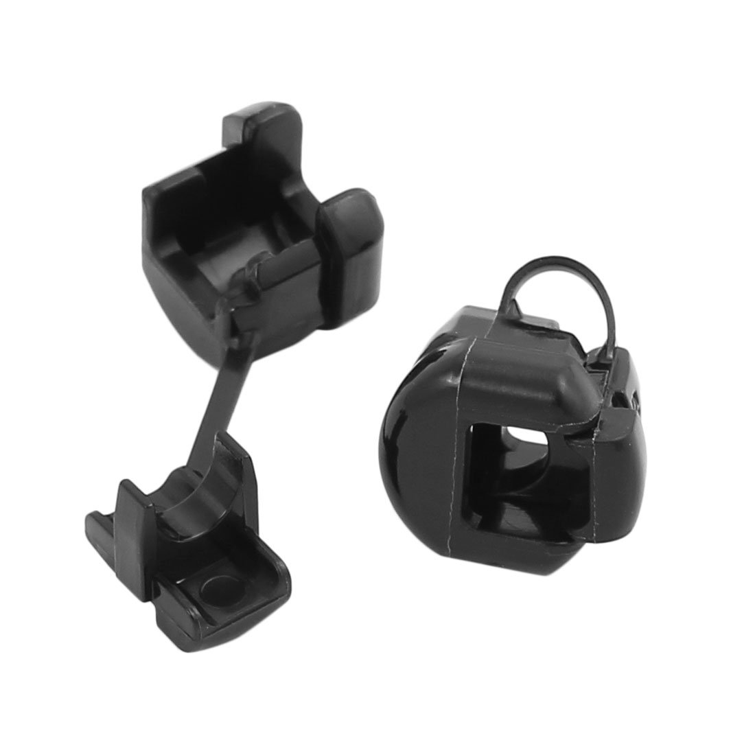 sourcingmap 5Pcs 5N-4 Round Cable Wire Strain Relief Bush Grommet 11mm Diameter Black - Image 3