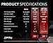 OPT7 12 Gauge 500W 1-Way LED Light Bar Wiring Harness w/Switch - 11ft Dimmer Strobe Waterproof Relay
