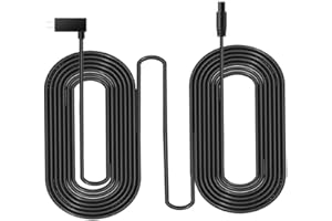 TILLMANER Rear Camera Connection Cable, Compatible with 70MAI RCO6 RC05 RC09 RC12 RC11 FC02 RC14, Black