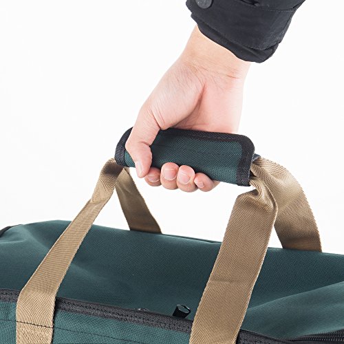 Tiny Tim Totes 83-DT5580 Ultimate Organizer | Premium Holiday Storage for Gift Wrap and Bags | Green - Thumbnail 5