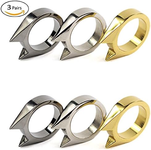 Summer Win 6 Pcs Security Safety Rings