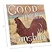 Barnyard Designs Retro Vintage Metal Tin Bar Sign, Decorative Wall Art Signage, Primitive Farmhouse Country Kitchen Home Décor (Sunshine Rooster)