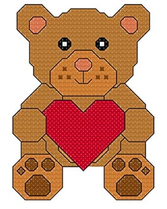red cross teddy bear pattern