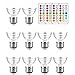 Yangcsl LED Light Bulbs 40W Equivalent, RGB Color Changing Light Bulb with Remote Control, E26 Base, Pack of 10