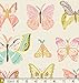 Hello Bear Fabric Bundle | Fabric with Butterflies | Girl's Nursery | Feminine | Pink Floral Fabric | Forest Floor | Pink Coral | Bonnie Christine | Art Gallery Fabrics | 9 Fabric Quilting Bundle FQs