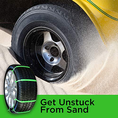 New! ZipGripGo Emergency Zip Tie Car Tire Traction Chains Disposable