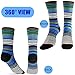 Tselected Women's Classic Dress Socks Colorful Warm Funny Casual Crew Vintage Style US Size 6-11 5 Pack