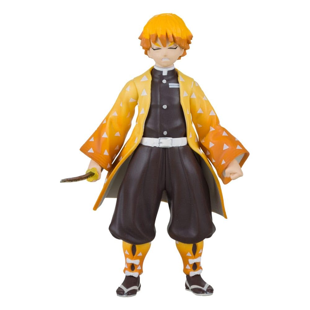 McFarlane Toys, Demon Slayer 5-inch Zenitsu Agatsuma Deluxe Action Figure, Netflix Demon Slayer Anime Series Toy - Ages 6+