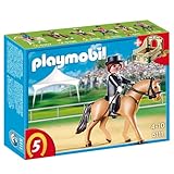 PLAYMOBIL German Sport Horse with Dressage Rider and Stable