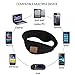 BGJOY Music Headband Running Headphones Sweatband with Wireless Headphone Headset Speaker Mic Handsfree Music Call Sport Headbands Earphones Headsets Gusband Gifts for Workout Yoga Sleeping