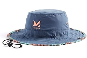 MISSION Cooling Bucket Hat - Unisex Wide-Brim Hat for Men & Women - Lightweight, Foldable & Durable - Cools Up to 2 Hours