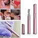 KIKAR Portable Electric Eyebrow Shaper - Safety Beauty Knife For Underarm / Leg / Body / Face / Hair - Stylish Metal Case Trimmer Shaver (Battery Operated)