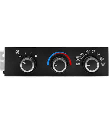 ABSOPRO HVAC Control Panel Replacement For Freightliner Trucks 108SD, 114SD, M2 - Manual AC/Heater Switch Unit