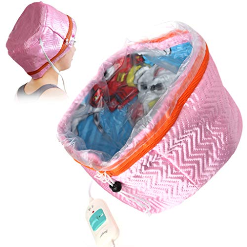 TwJim Electric Hair Care Cap Thermal Treatment Beauty Steamer SPA Nourishing Hat
