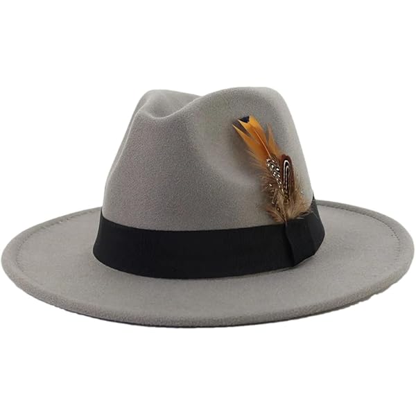 6 Pieces Unisex Hats for Men Women Casual Jazz Dress Hats